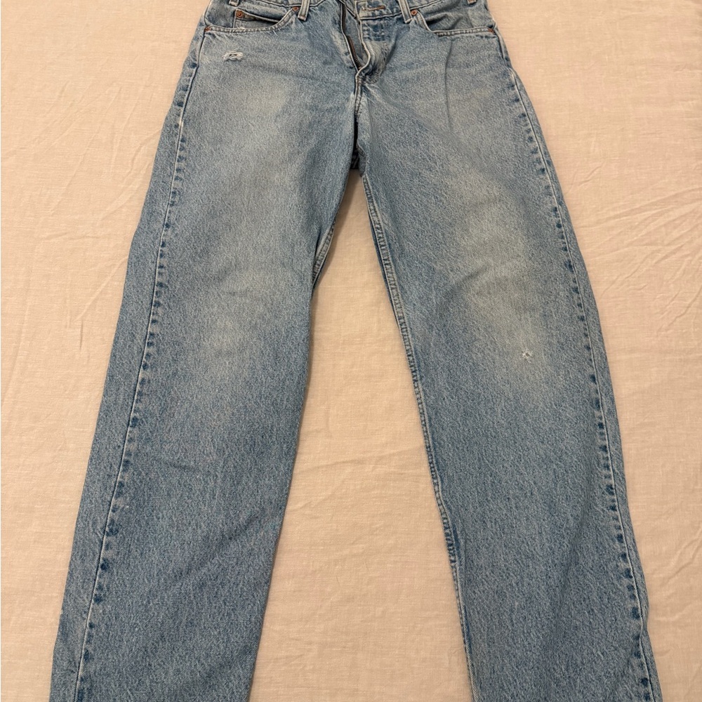 Levi’s orange tag medium wash vintage jeans